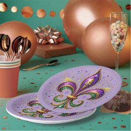 Mardi Gras Paper Plates Papieren Bordje
