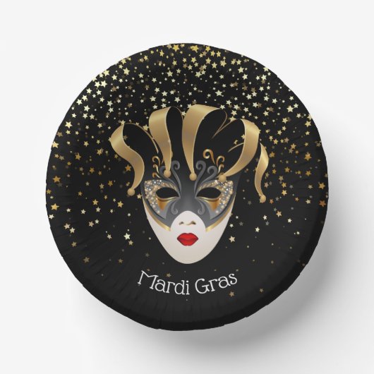 Mardi Gras Papieren Kommen (Voorkant)