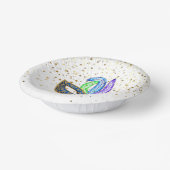 Mardi Gras Papieren Kommen (Gebogen)