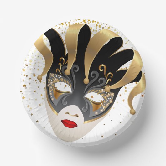 Mardi Gras Papieren Kommen (Voorkant)