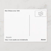 Mardi Gras Parade de la Nouvelle-Orléans, carte po (Dos)