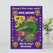 Mardi Gras Party Best Uitzicht large Gelieve notit Kaart (Staand voorkant)