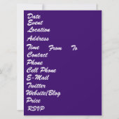 Mardi Gras Party Best Uitzicht large Gelieve notit Kaart (Achterkant)