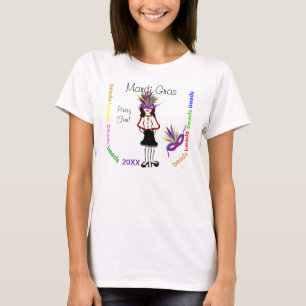 Mardi Gras Party Fun T-shirt