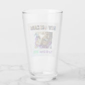 Mardi Gras Party New Orleans Nola Beer Pint Glas (Achterkant)