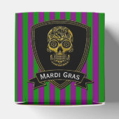 Mardi Gras Patroon Mardi-Gras Bedankdoosjes (Bovenkant)