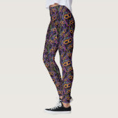 Mardi Gras Pattern Leggings (Links)