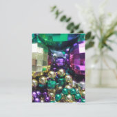 Mardi Gras perles grandes perles Invitations ou In (Debout devant)