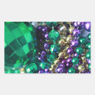 Mardi Gras Perles Stickers Decal Customisés