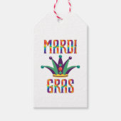 Mardi Gras Persoonlijke Gift Labels Cadeaulabel (Voorkant)