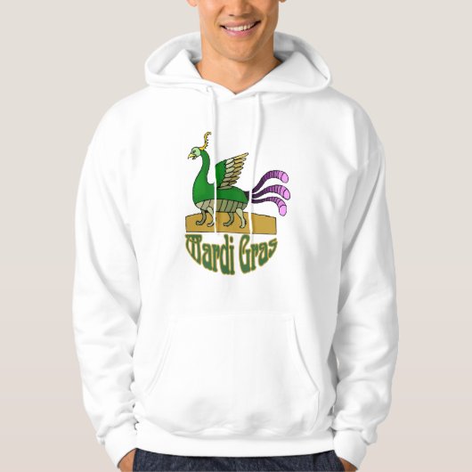 MArdi Gras Phoenix Hoodie (Voorkant)