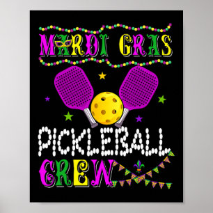 Mardi Gras Picklell Crew Uitrusting Speler Optocht Poster