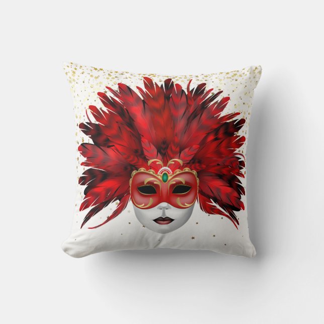 Mardi Gras Pillow Kussen (Voorkant)