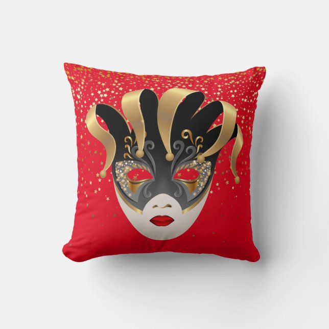 Mardi Gras Pillow Kussen (Voorkant)