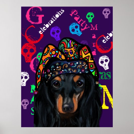 Mardi GRAS Poster (Voorkant)