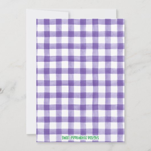 Mardi Gras Première Invitation d'anniversaire (Dos)