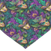 Mardi Gras Print Korte Tafelloper (Hoek)