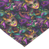 Mardi Gras Print Korte Tafelloper (Hoek)