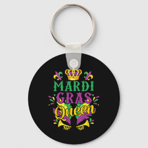 Mardi Gras Queen Parade Kostuumfeest Vrouwen Meisj Sleutelhanger