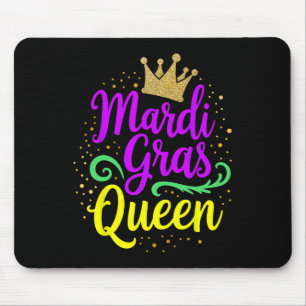 Mardi Gras Queen voor meisjes en vrouwen Muismat