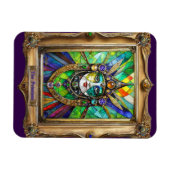 Mardi Gras Realm Portraits - The Priestess Magneet (Horizontaal)