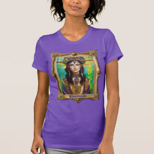 Mardi Gras Realm Portretten - De Creoolse Prinses T-shirt