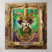 Mardi Gras Realm Portretten - De kunstenaar Dali Poster (Voorkant)