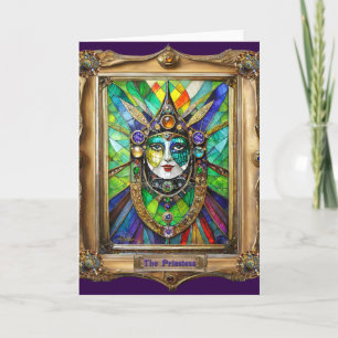 Mardi Gras Realm Portretten - De Priesteres Kaart