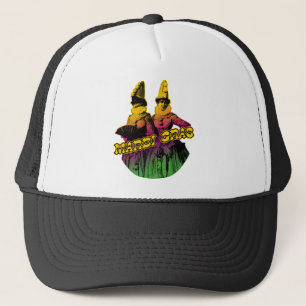 Mardi Gras Revelers Trucker Pet