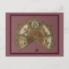 Mardi Gras Rex Ball 1890 Uitnodiging Briefkaart