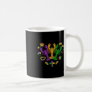Mardi Gras rivierkreeft Happy Mardi Gras 2025 Matc Koffiemok