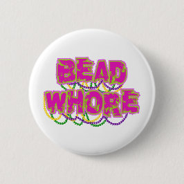 Mardi Gras Ronde Button 5,7 Cm