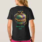 Mardi Gras Royal Macaron T-shirt (Achterkant)