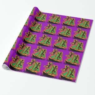Mardi Gras Ship of Fools Cadeaupapier