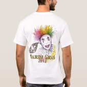 Mardi Gras Shirt Front/Back 2012 (Achterkant)
