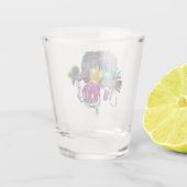 Mardi Gras Shot Glas (Achterkant)