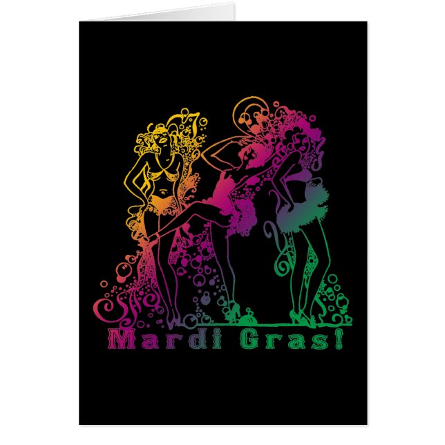 Mardi Gras Showgirl (Voorkant)