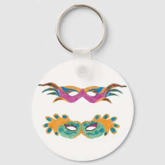 Mardi Gras Sleutelhanger