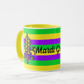 Mardi Gras Souvenir Café Mug Tea Cup (Devant gauche)