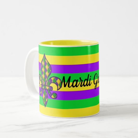 Mardi Gras Souvenir Café Mug Tea Cup (Devant gauche)