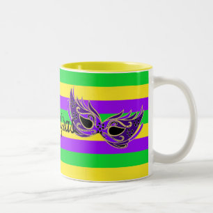 Mardi Gras Souvenir Café Mug Tea Cup