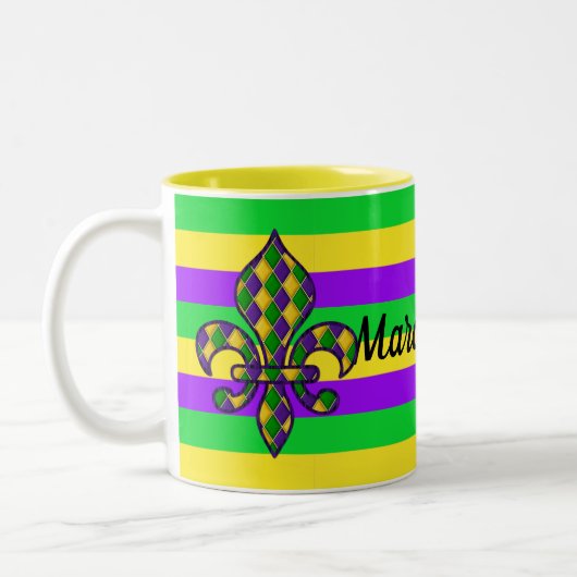 Mardi Gras Souvenir Café Mug Tea Cup (Gauche)