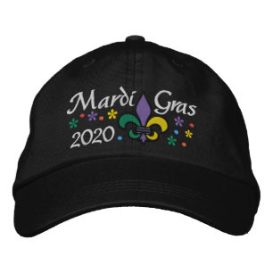 Mardi Gras - SRF Geborduurde Pet