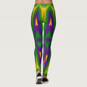 Mardi Gras Star Leggings (Achterkant)