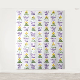 Mardi Gras | Step en Repeat-fotobackdrop Wandkleed
