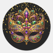 Mardi Gras Sticker (Devant)