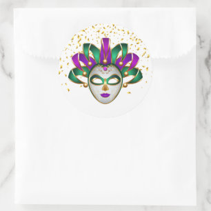 Mardi Gras Sticker