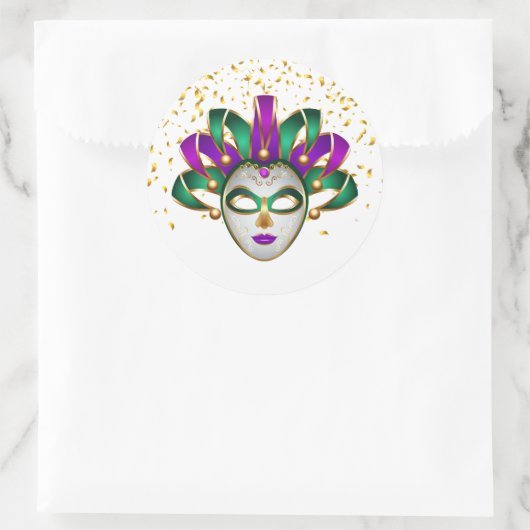 Mardi Gras Sticker (Tas)