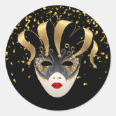 Mardi Gras Sticker (Voorkant)