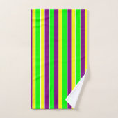 Mardi Gras Stripes (Serviette à main)
